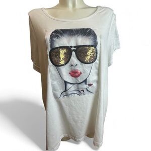 Robert Louis graphic T shirt 3XL